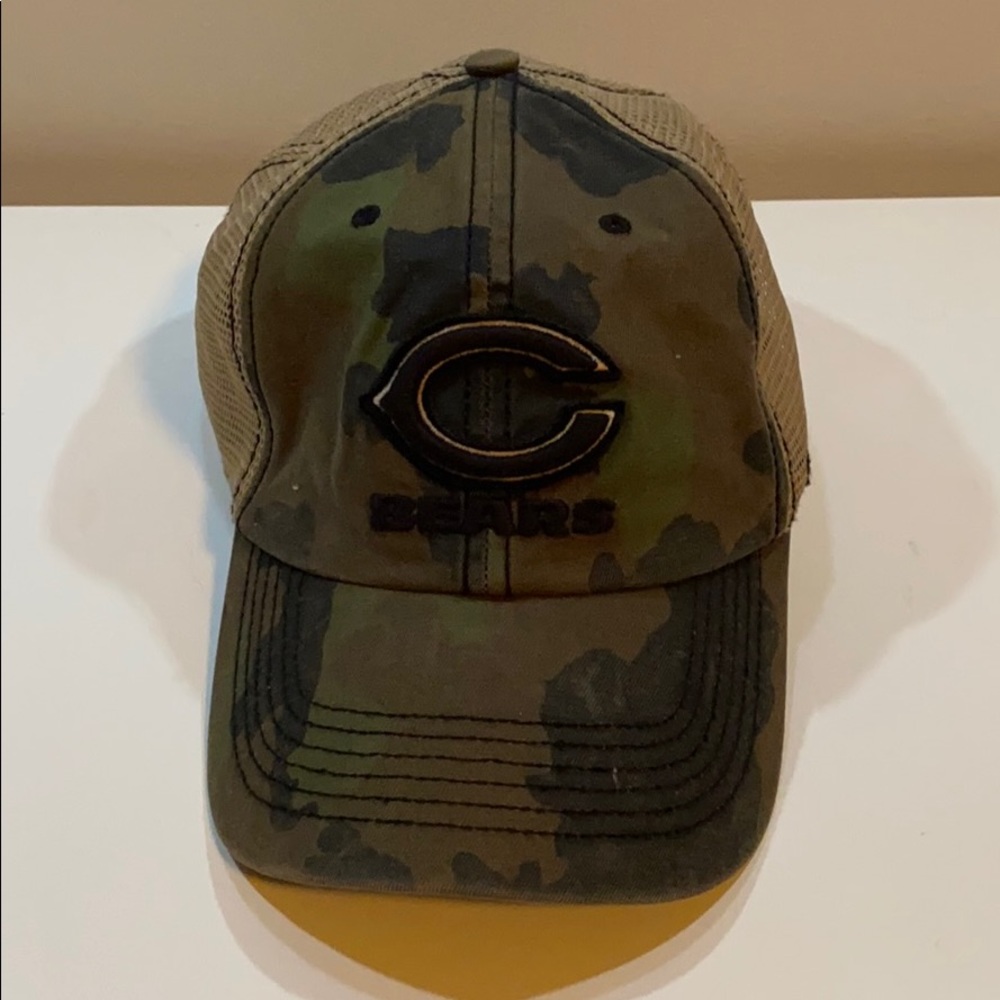 Chicago bears camo hat